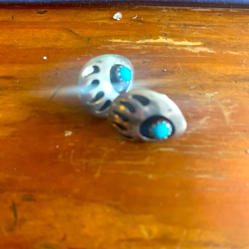 Sterling silver earrings handmade